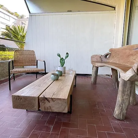 Апартаменты Tropez Centre En Style Piscine Ac 100m *